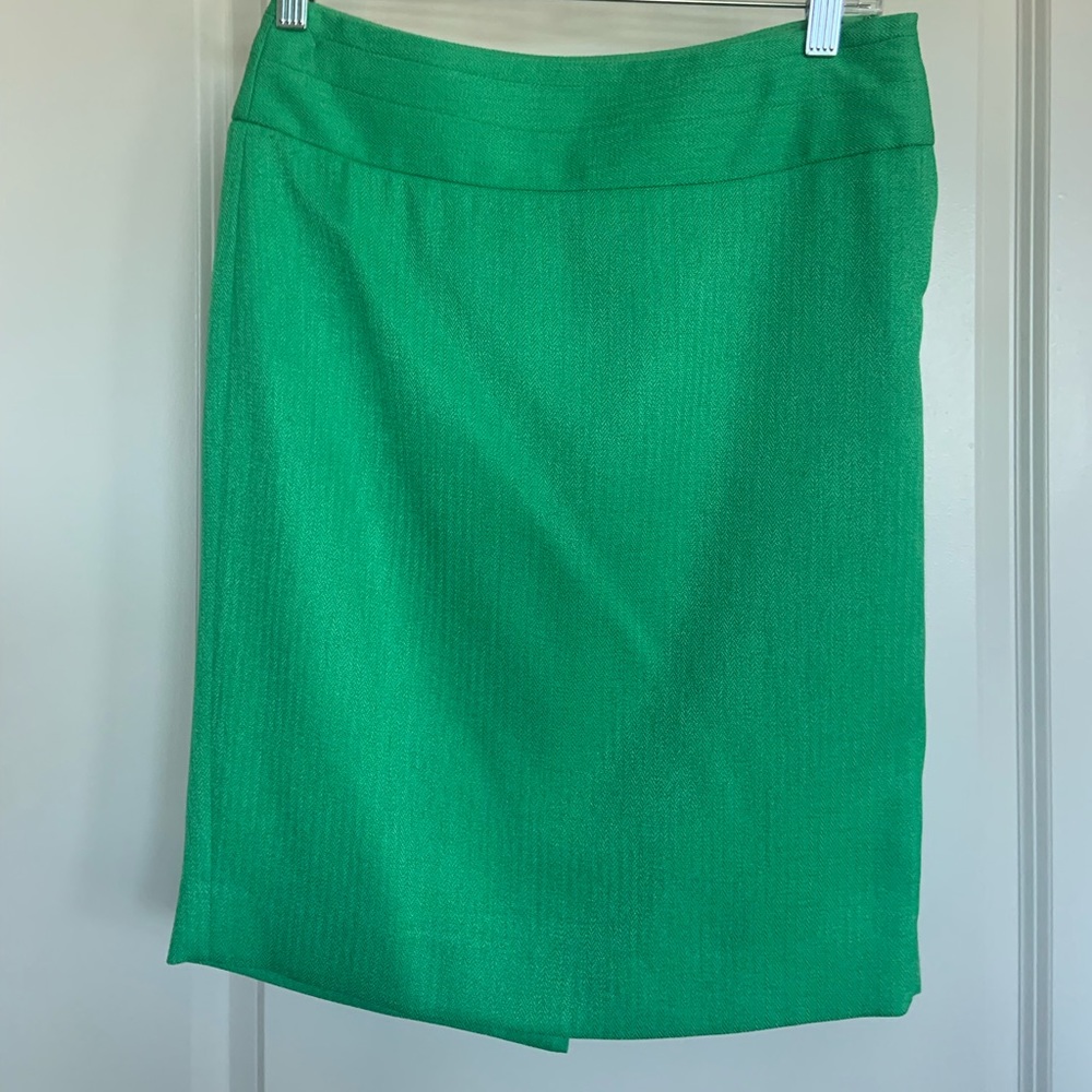 The Limited Green Pencil Skirt Size 0